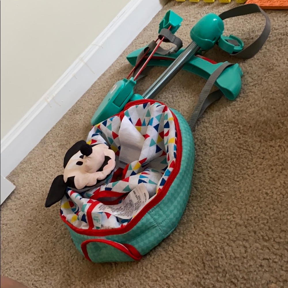 Mickey Mouse Happy Triangles Door Jumper